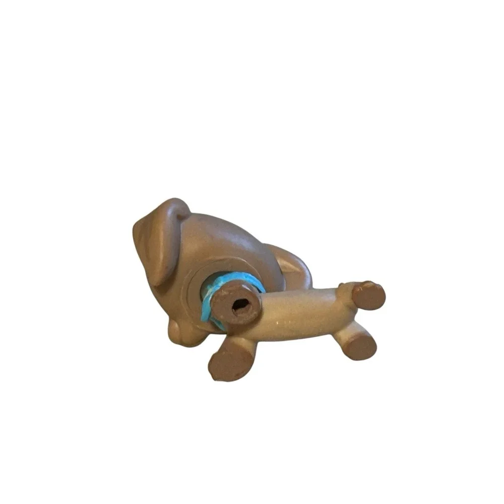 Authentic Littlest Pet Shop #932‎ Dachshund Dog Original W/ Collar Hasbro LPS